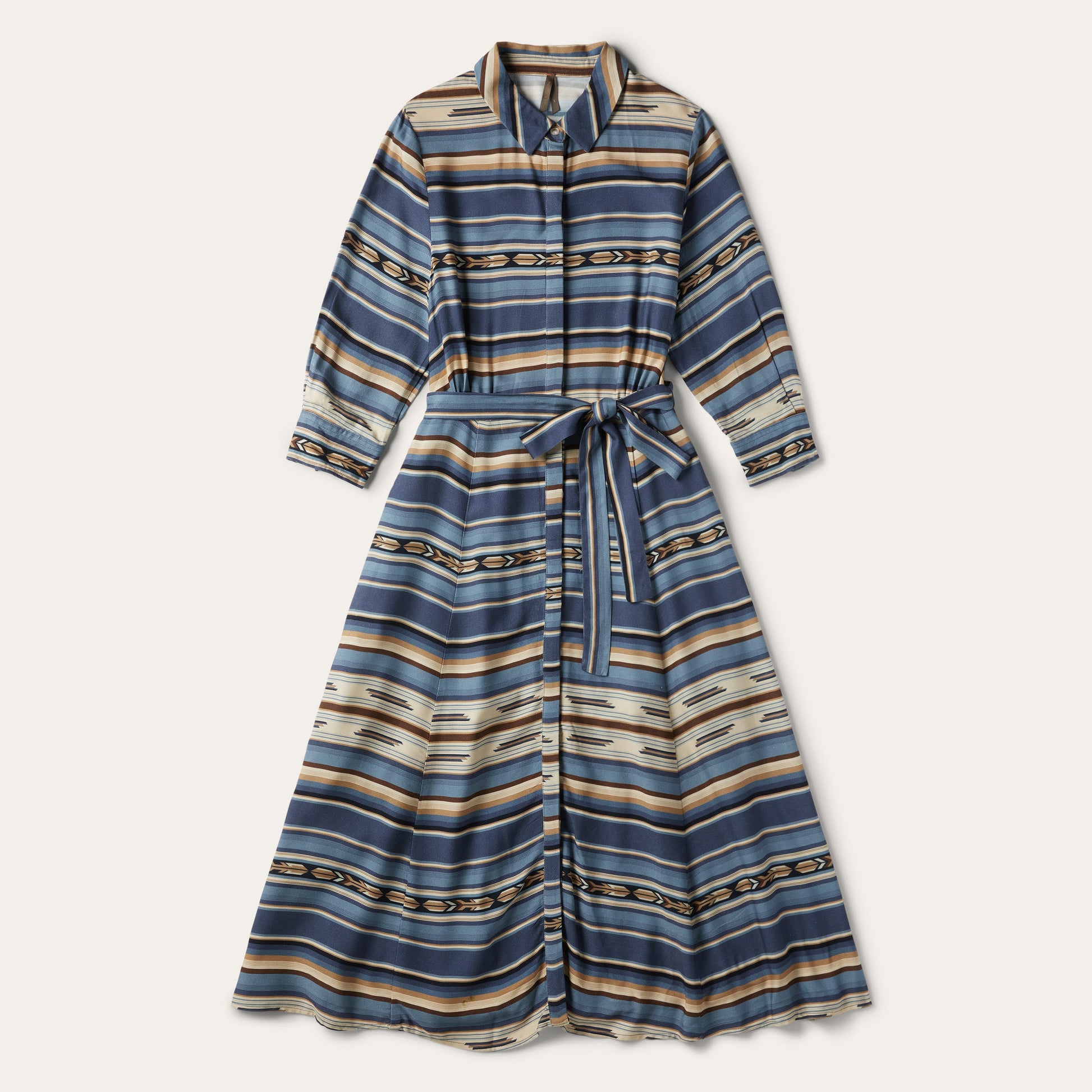 Indigo Serape Print Dress | Stetson Blue