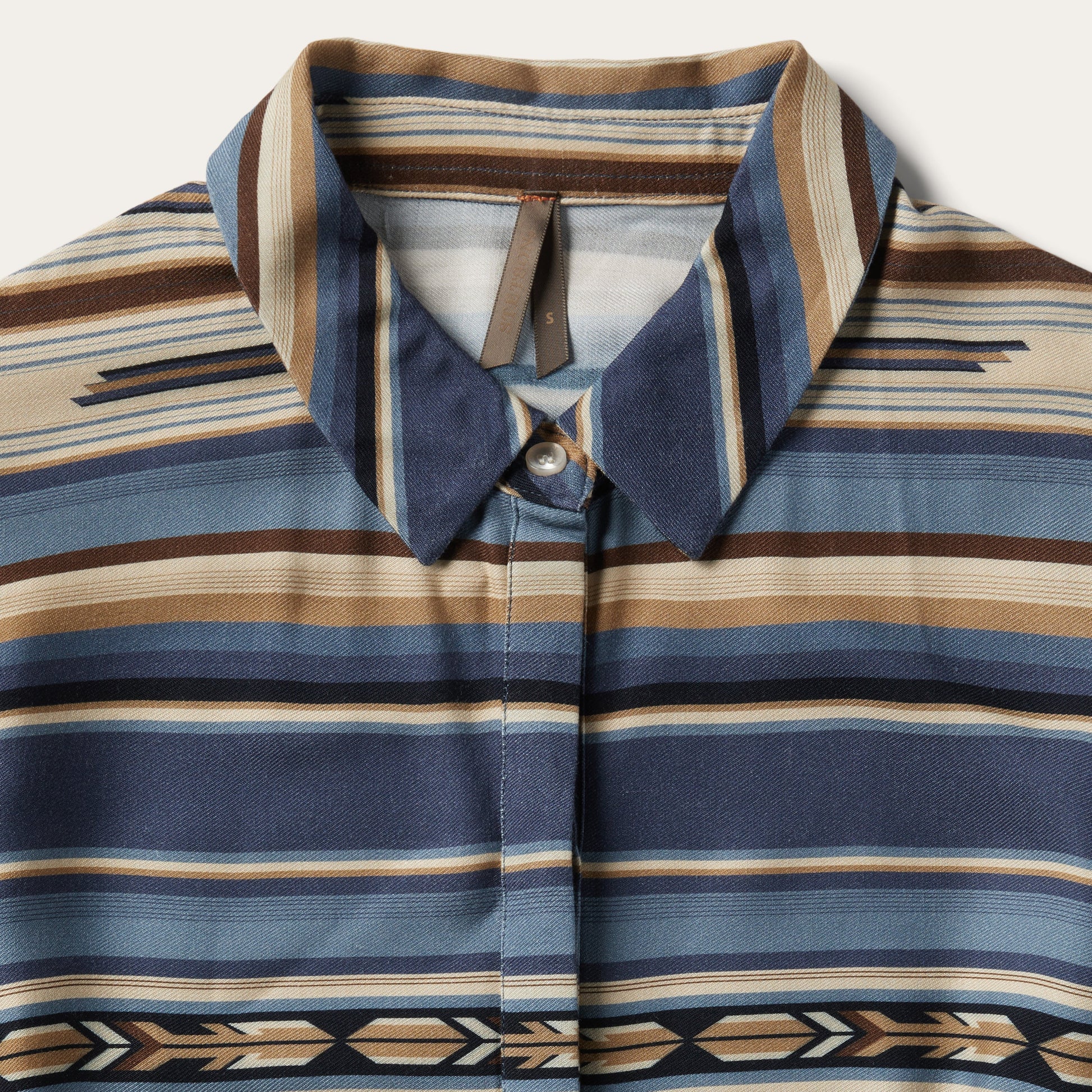 Indigo Serape Print Dress | Stetson Blue