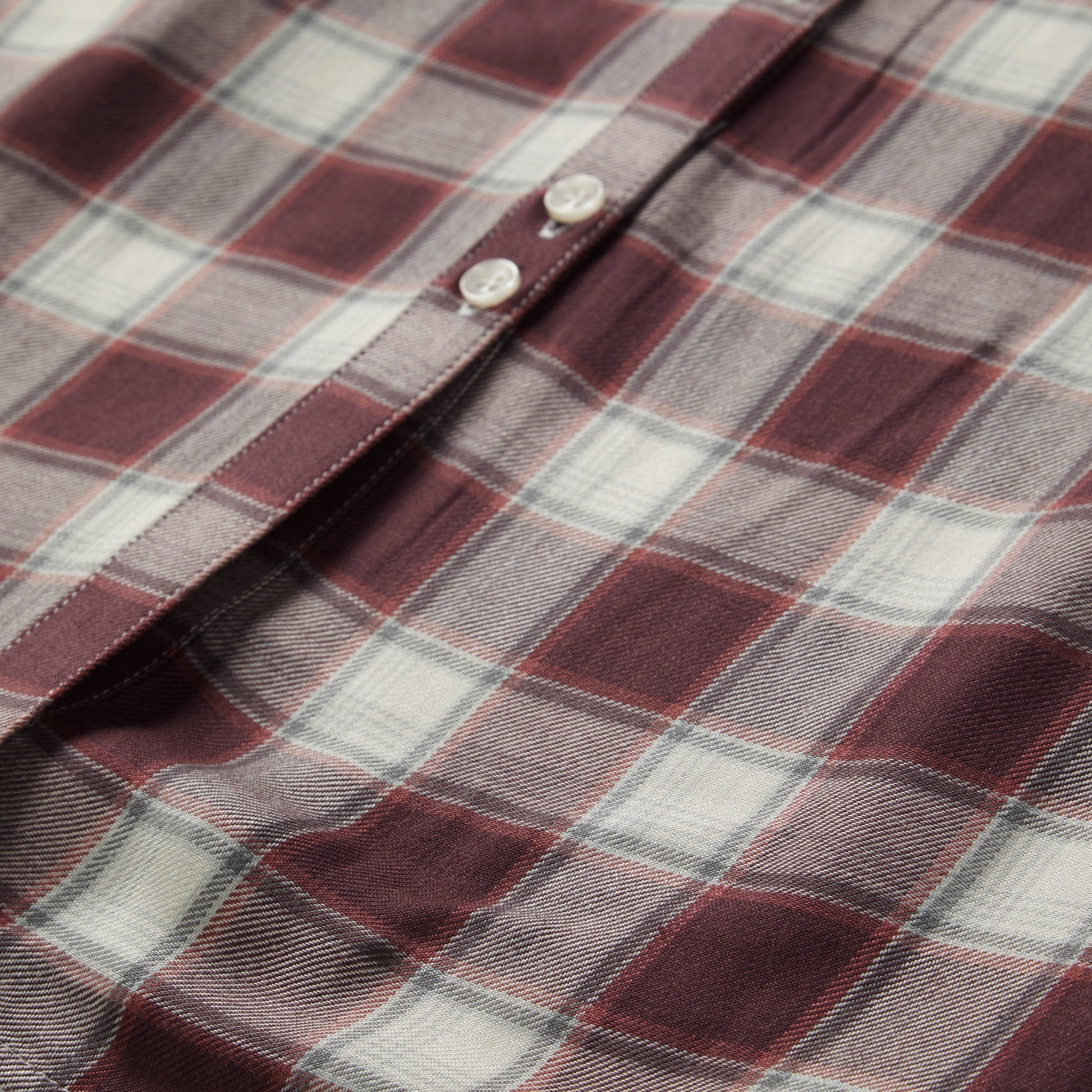 Gaucho Plaid Prairie Shirt Dress | Stetson Wine