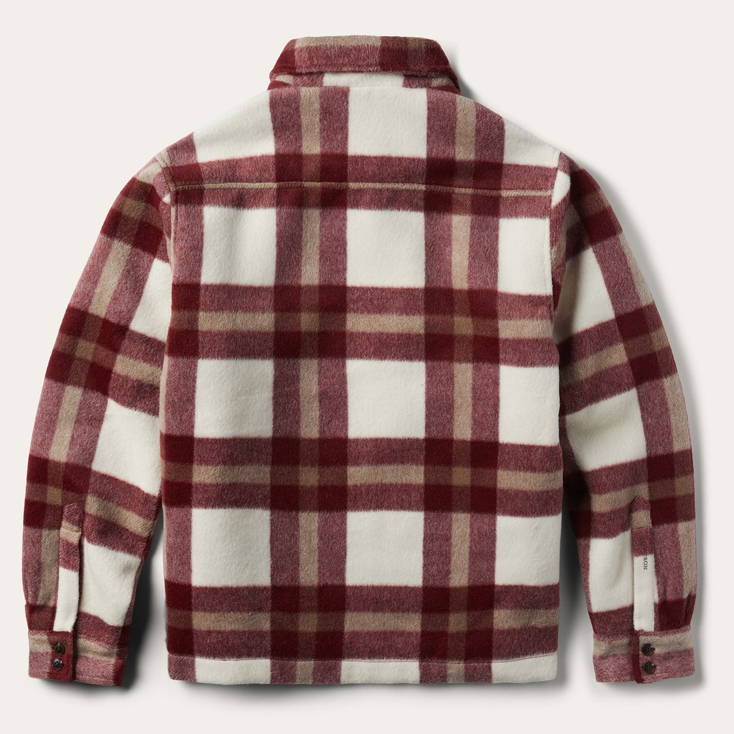 Plaid Lined Jac-Shirt | Stetson Red