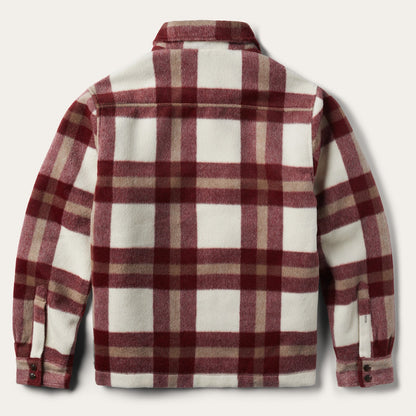 Plaid Lined Jac-Shirt | Stetson Red