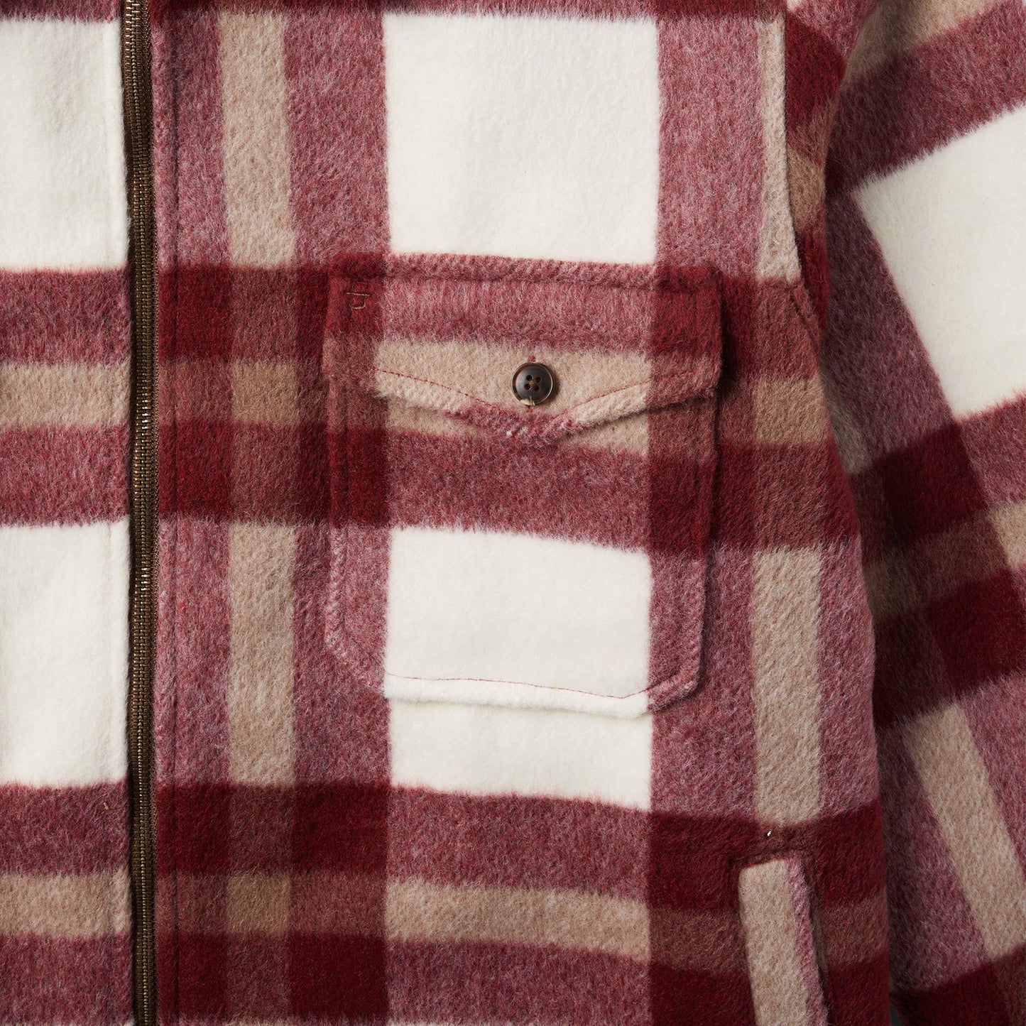 Plaid Lined Jac-Shirt | Stetson Red