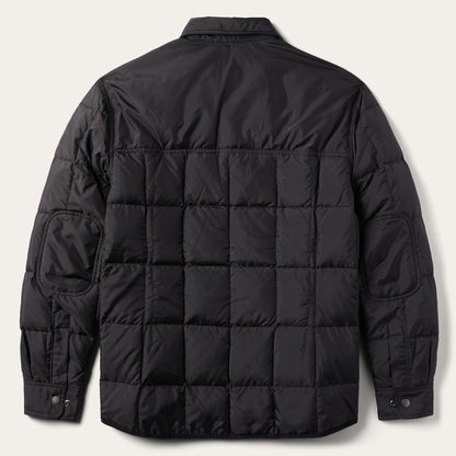 Crushable Black Parachute Jacket | Stetson Black