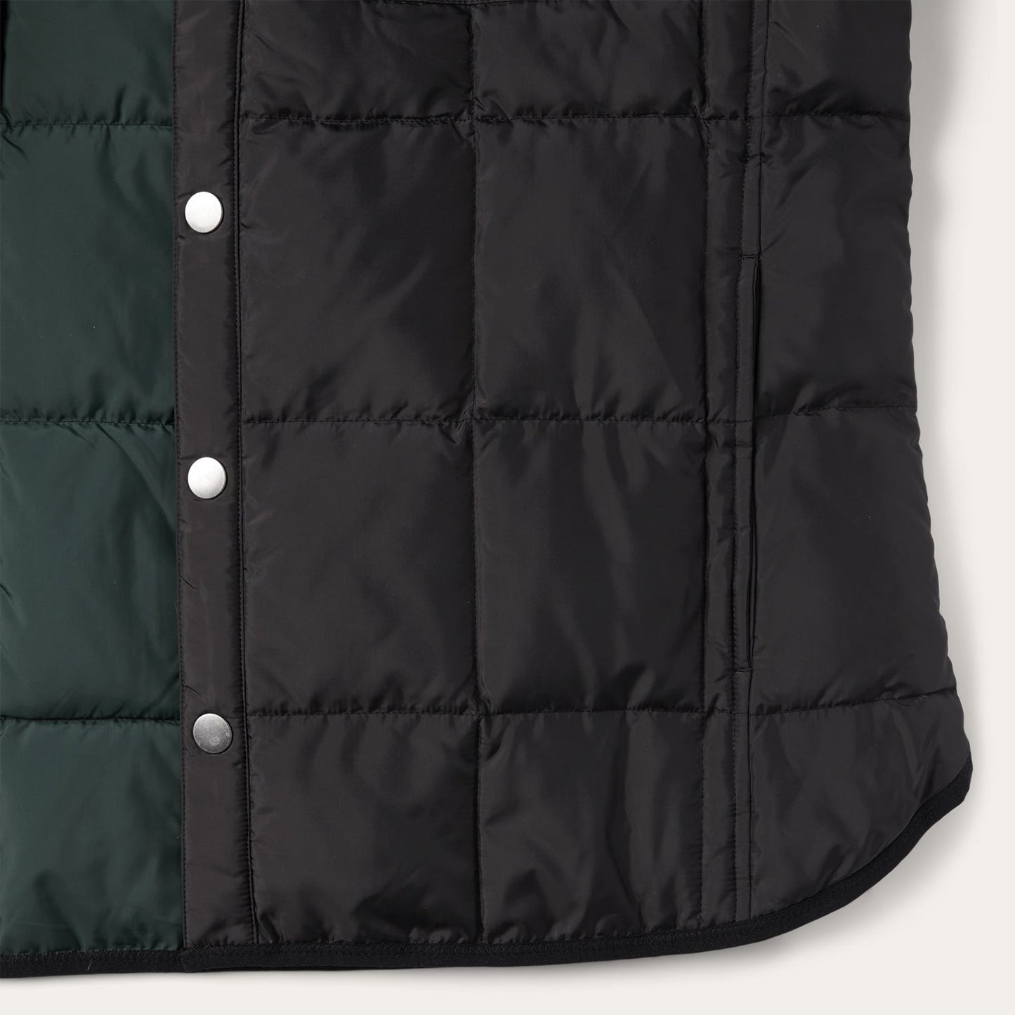 Crushable Black Parachute Jacket | Stetson Black