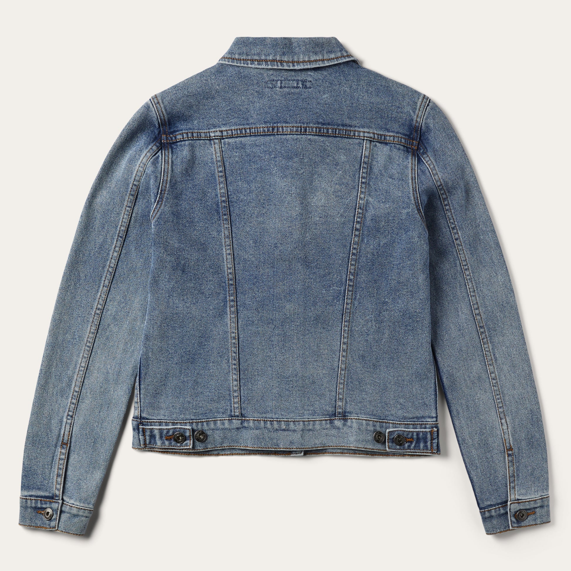 Stretch Denim Jacket | Stetson Blue