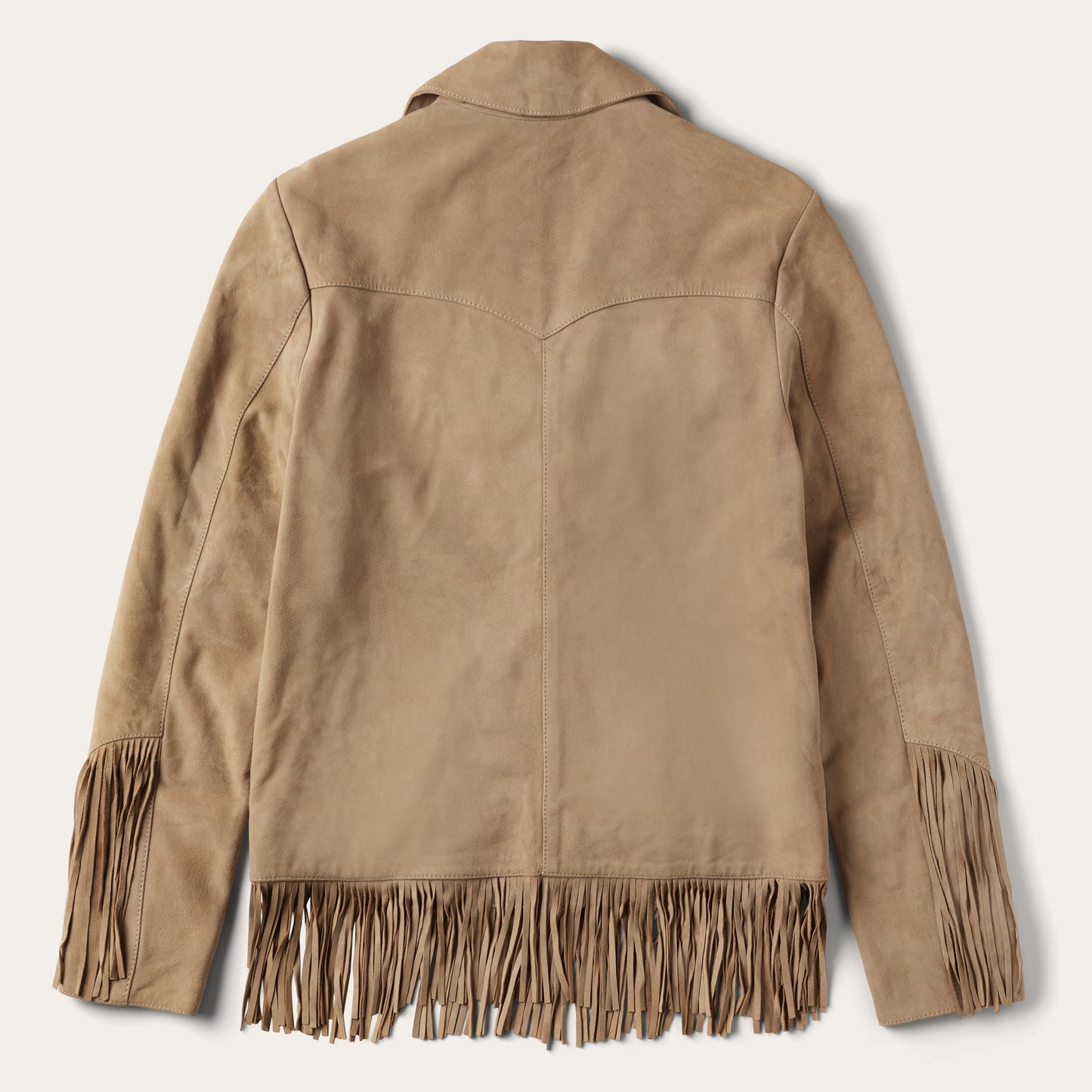 Fringe Suede Jacket | Stetson Light Tan