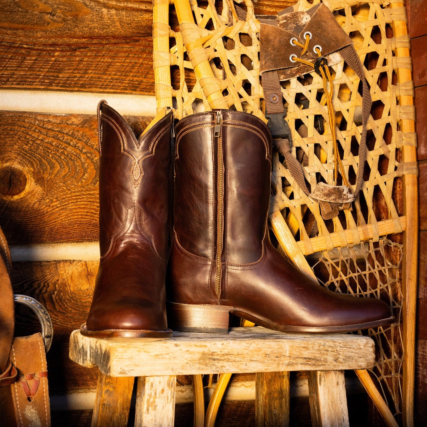 Rancher Zip Roper | Stetson Oiled Oxblood