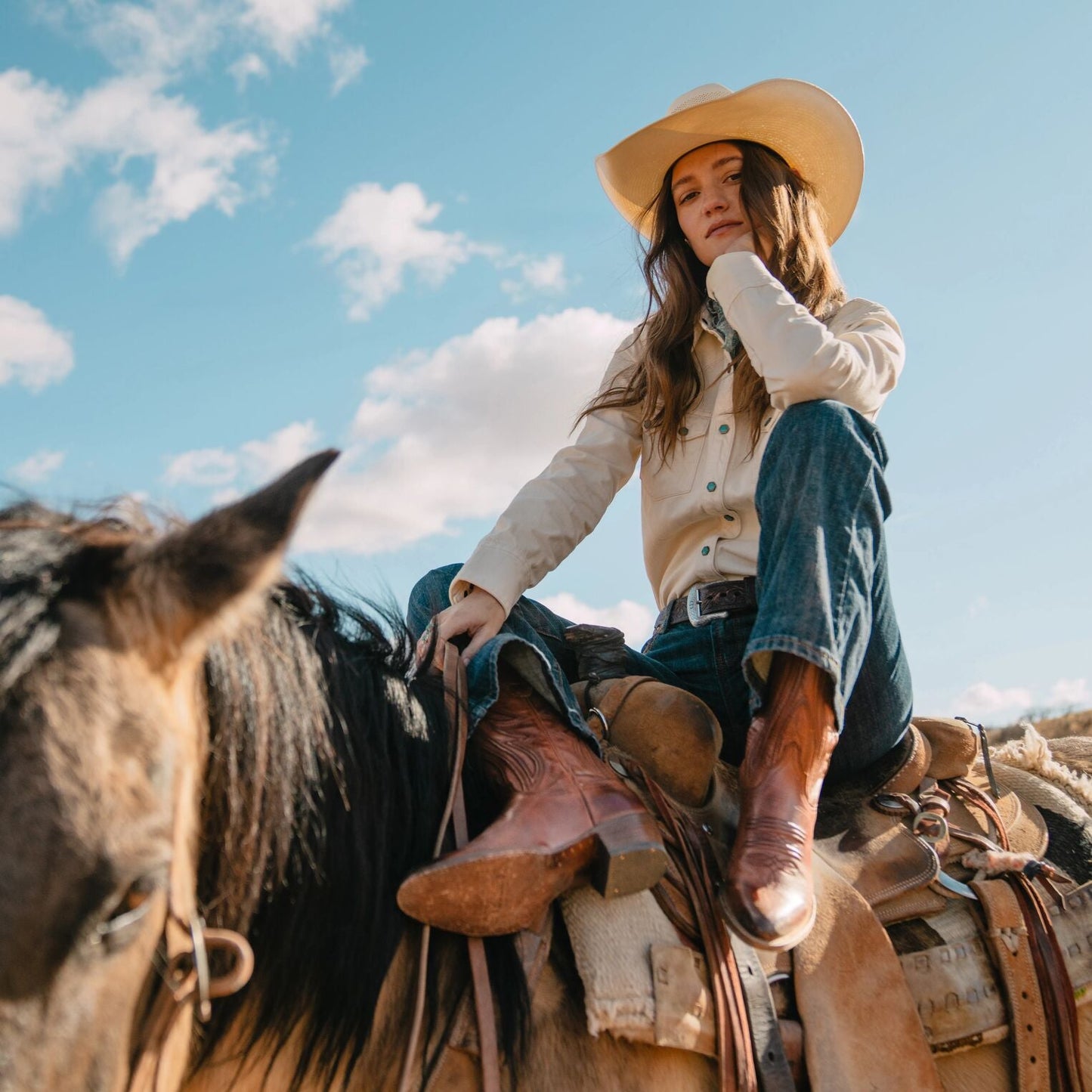 Nora Boots | Stetson Brown