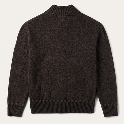 Vertical Aztec Cardigan | Stetson Brown