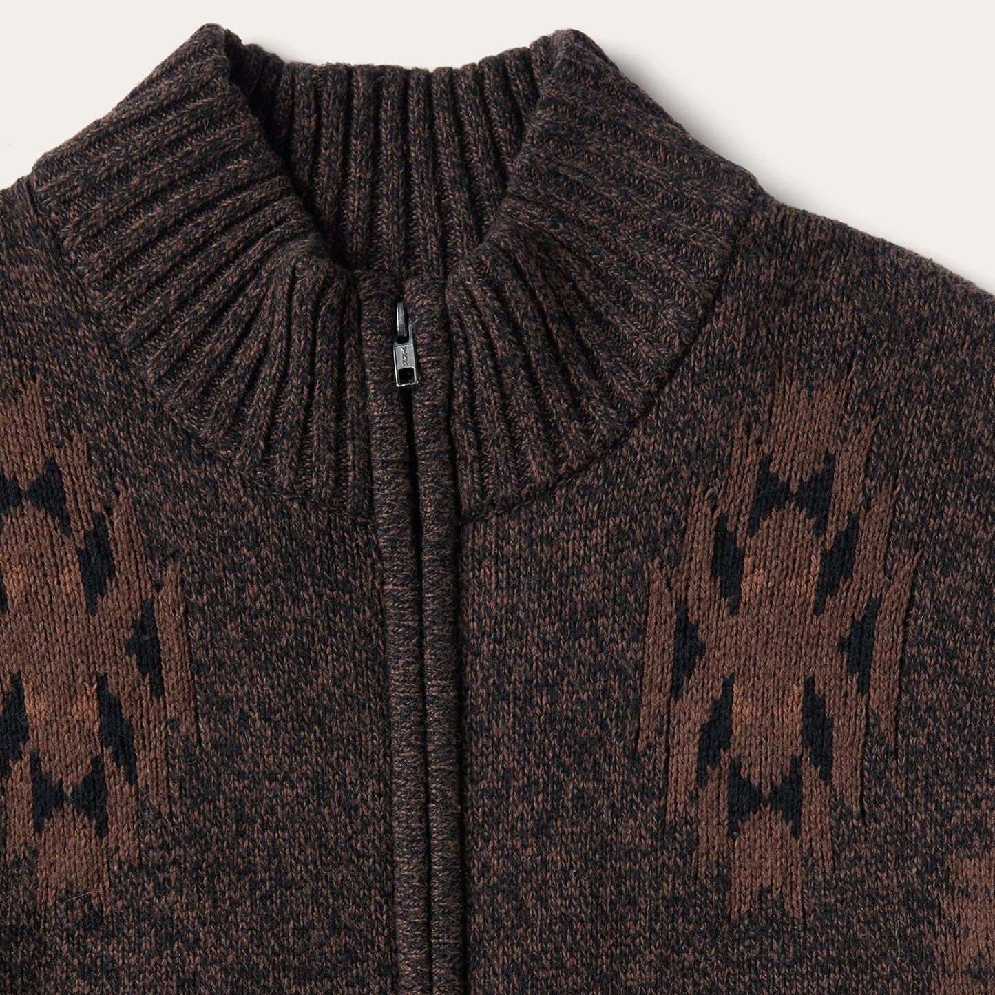 Vertical Aztec Cardigan | Stetson Brown