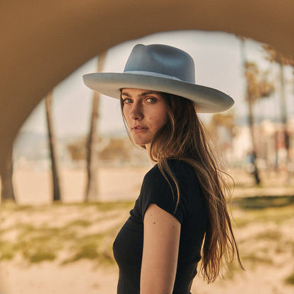 Oceanus Fedora | Stetson Light Grey