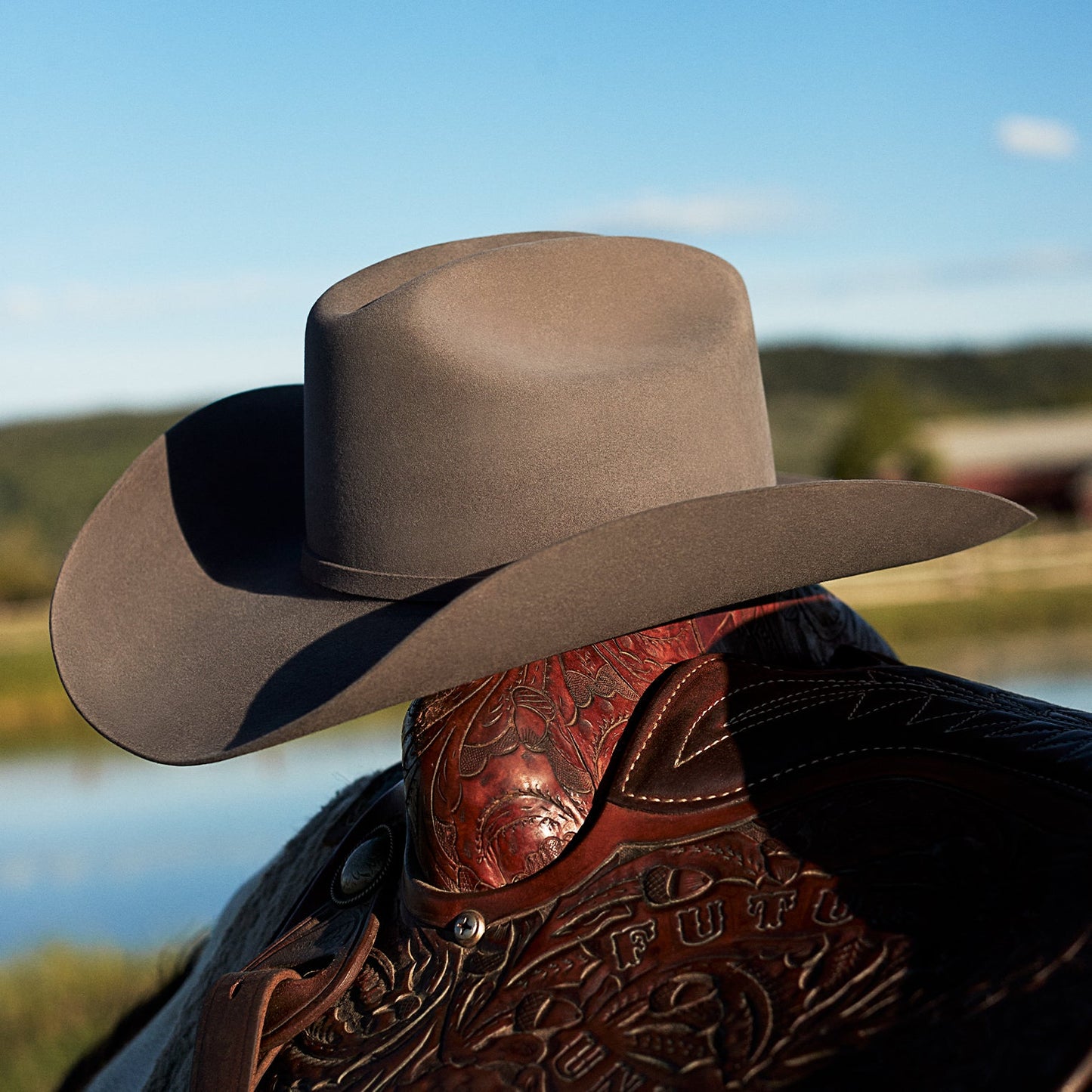Corral 4X Cowboy Hat | Stetson Silver Sand