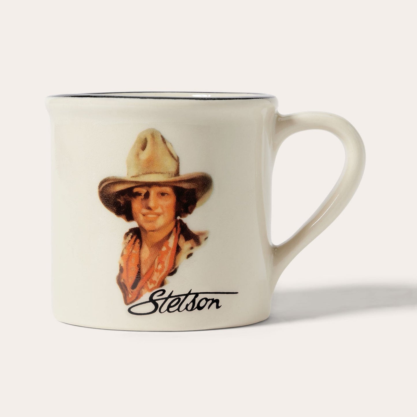 Annie Oakley Stetson Mug | Stetson Cream