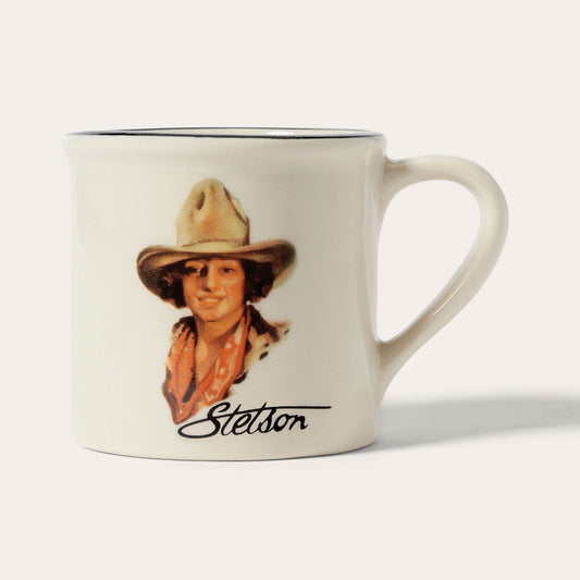Annie Oakley Stetson Mug | Stetson Cream