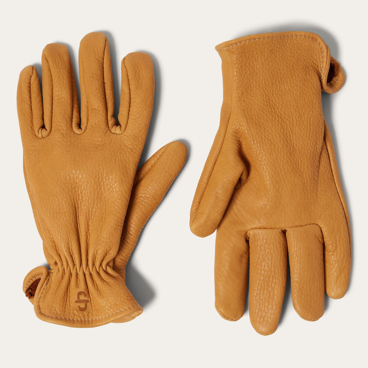 Deerskin Roper Glove - Unlined | Stetson Saddle Tan