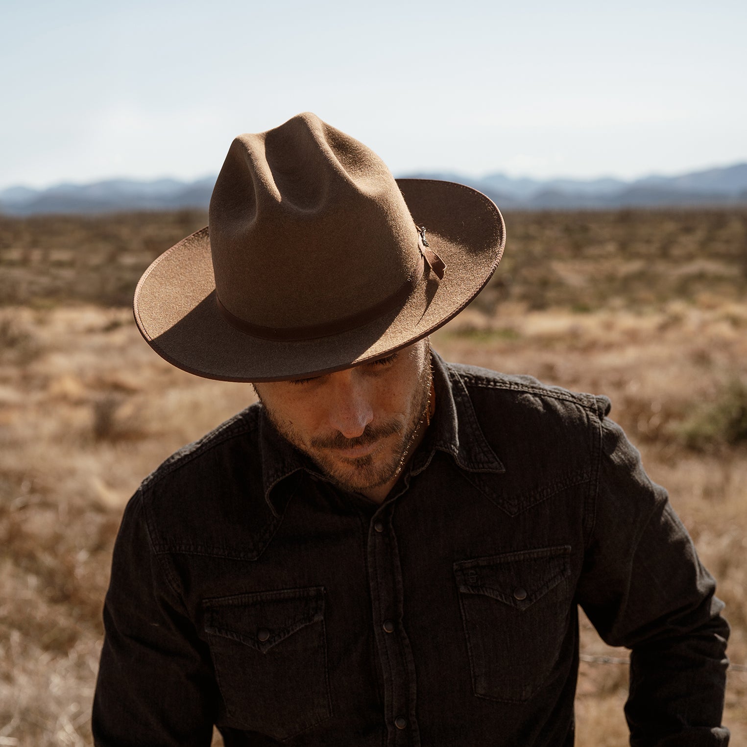 Open Road 6X Cowboy Hat | Stetson Brown Mix
