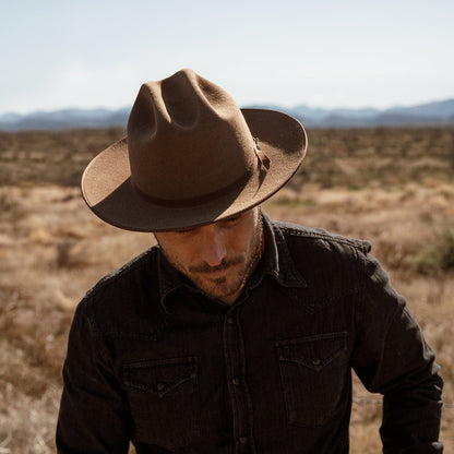 Open Road 6X Cowboy Hat | Stetson Brown Mix