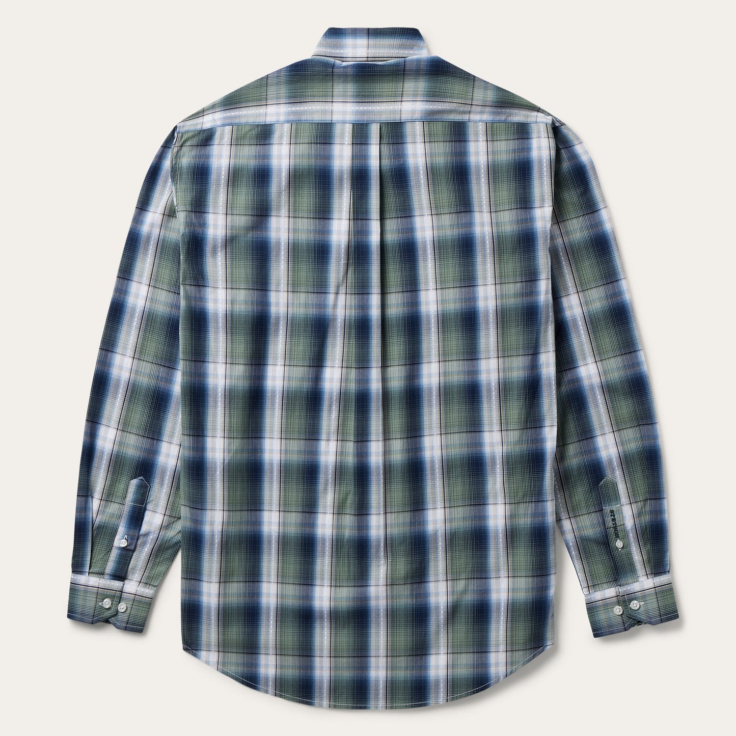 Lucky Diamond Plaid Button Front Shirt | Stetson Green