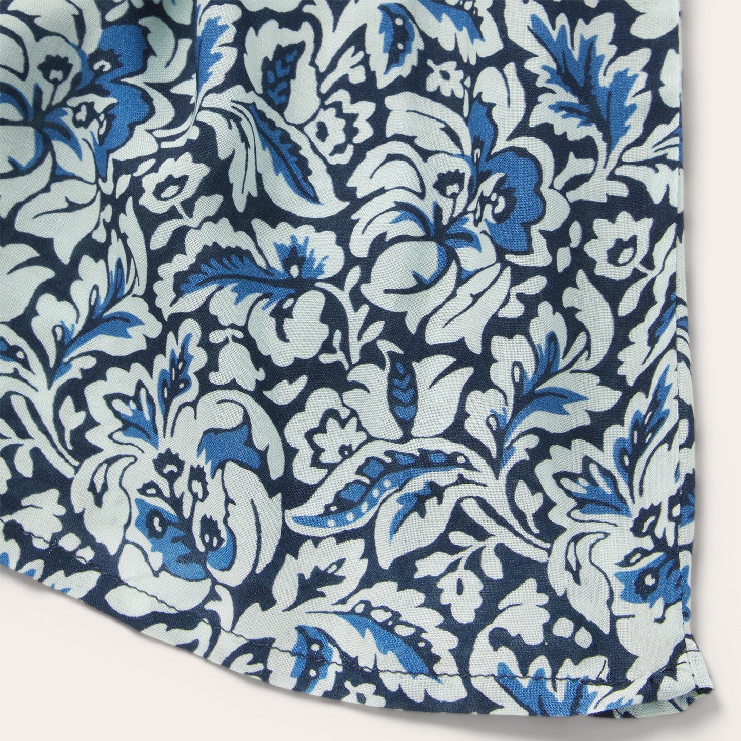 Indigo Tapestry Print Prairie Dress | Stetson Blue