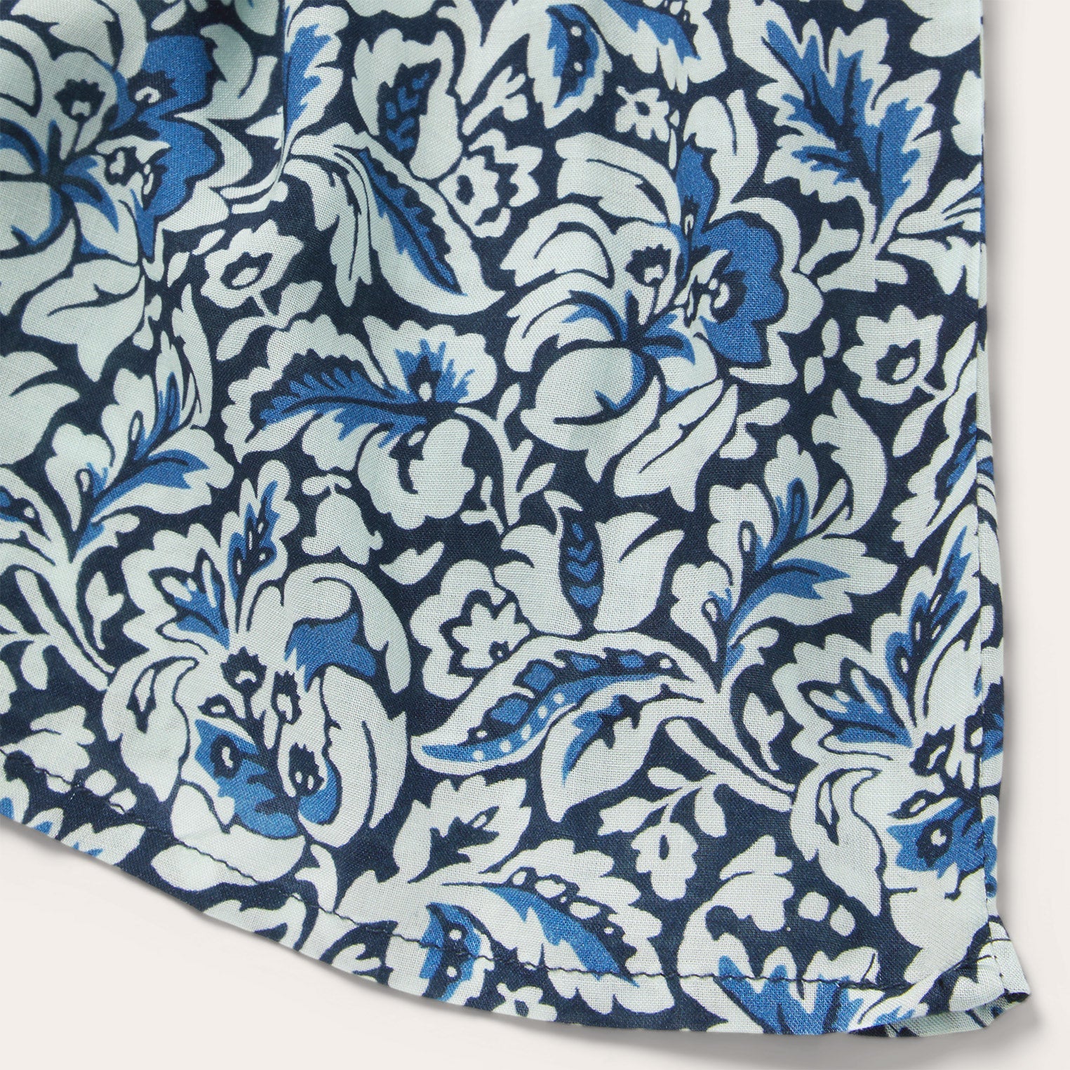 Indigo Tapestry Print Prairie Dress | Stetson Blue