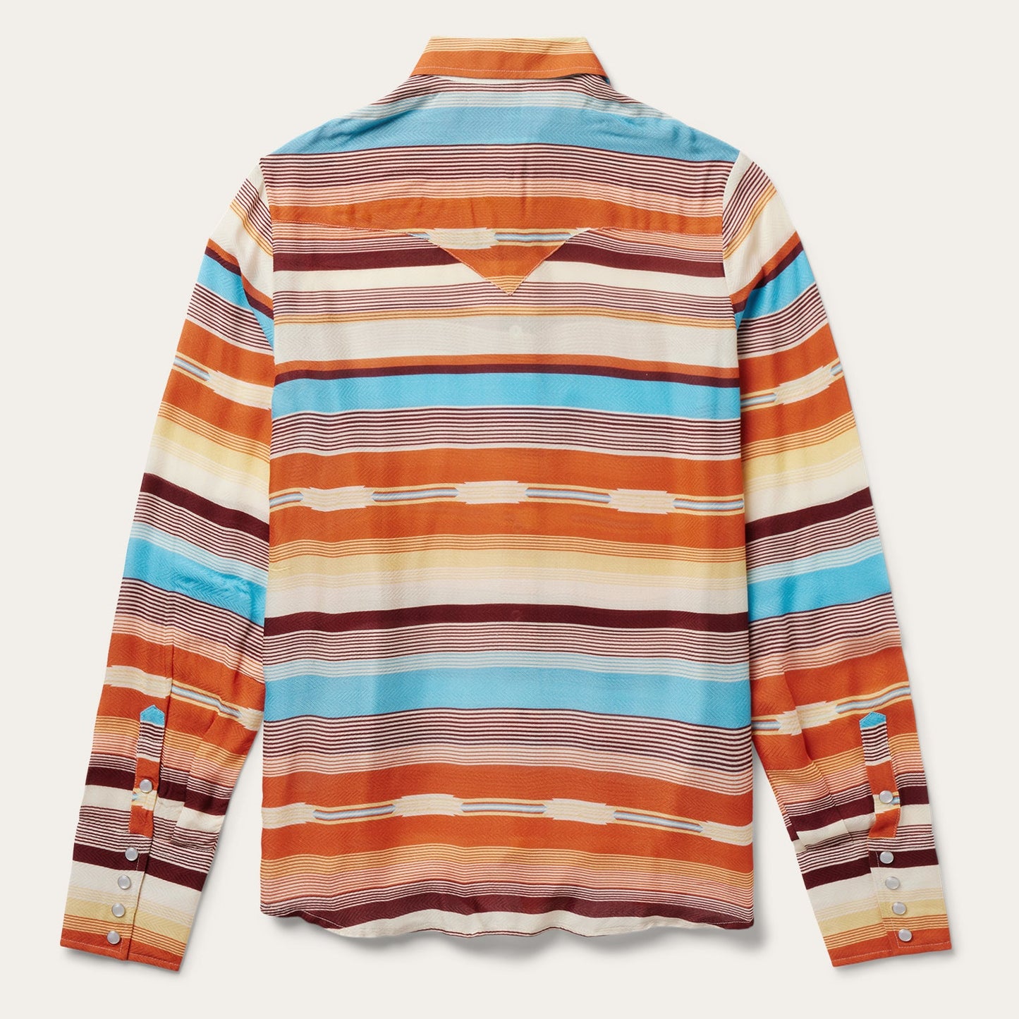 Sunset Serape Print Western Shirt | Stetson Multi