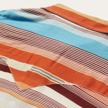 Sunset Serape Print Western Shirt | Stetson Multi