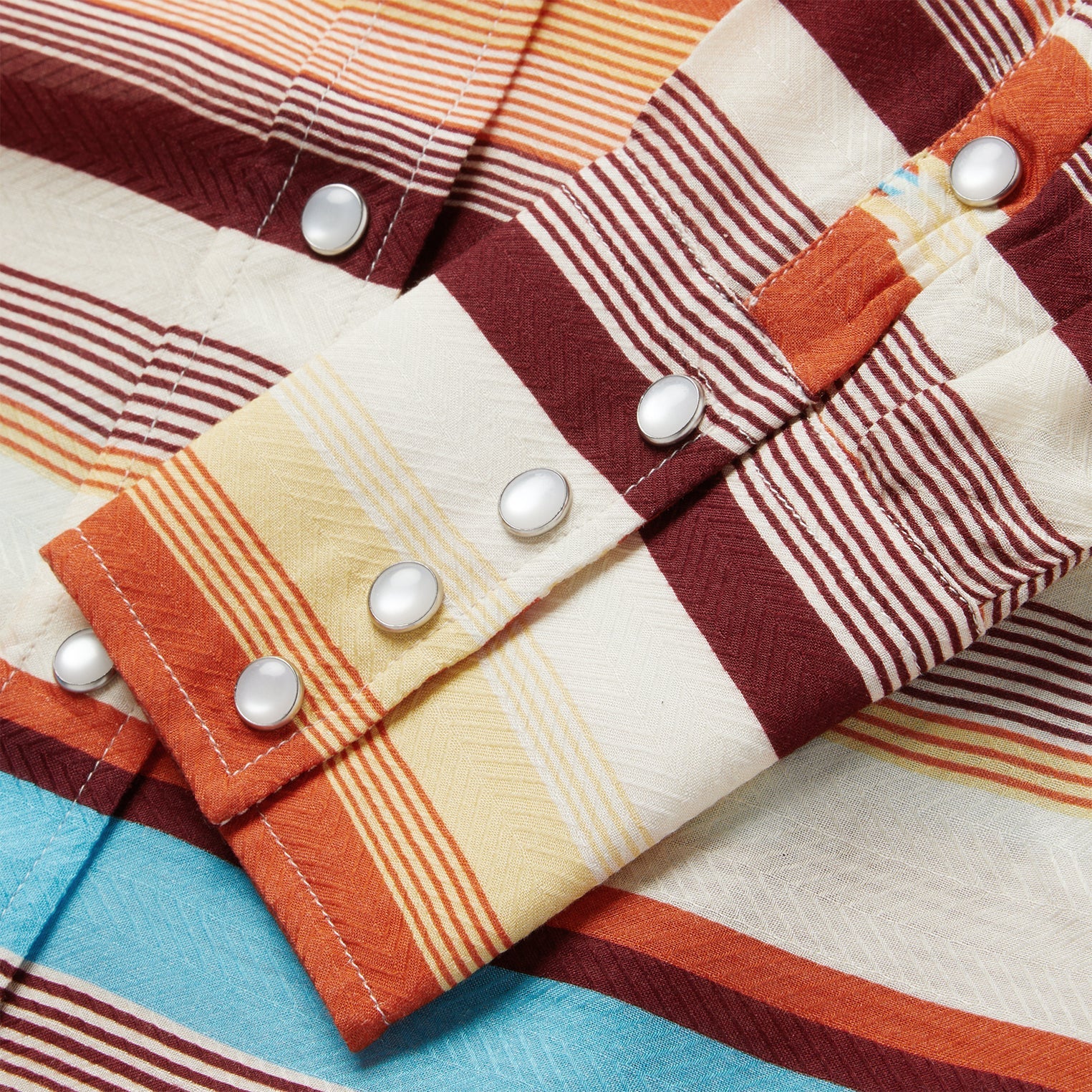 Sunset Serape Print Western Shirt | Stetson Multi