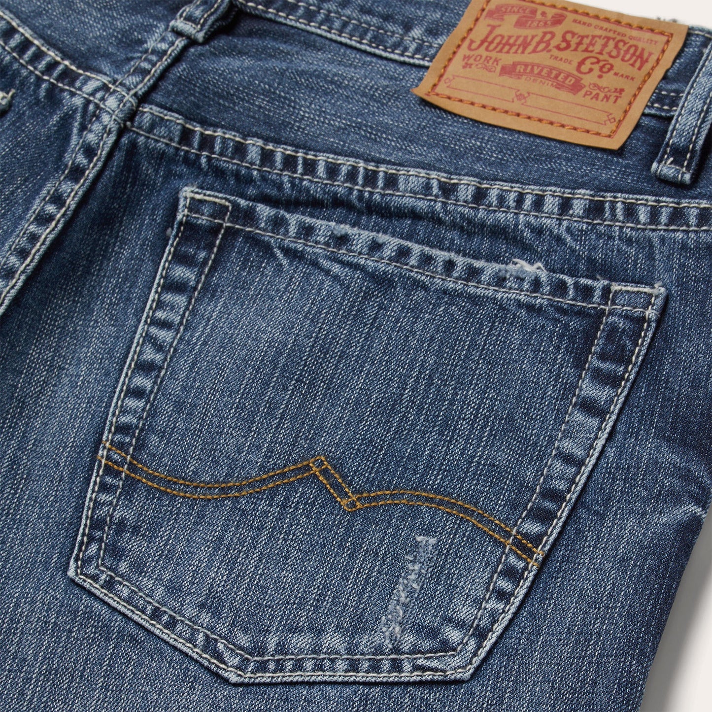 1520 Fit Standard Straight Leg Jean | Stetson Blue