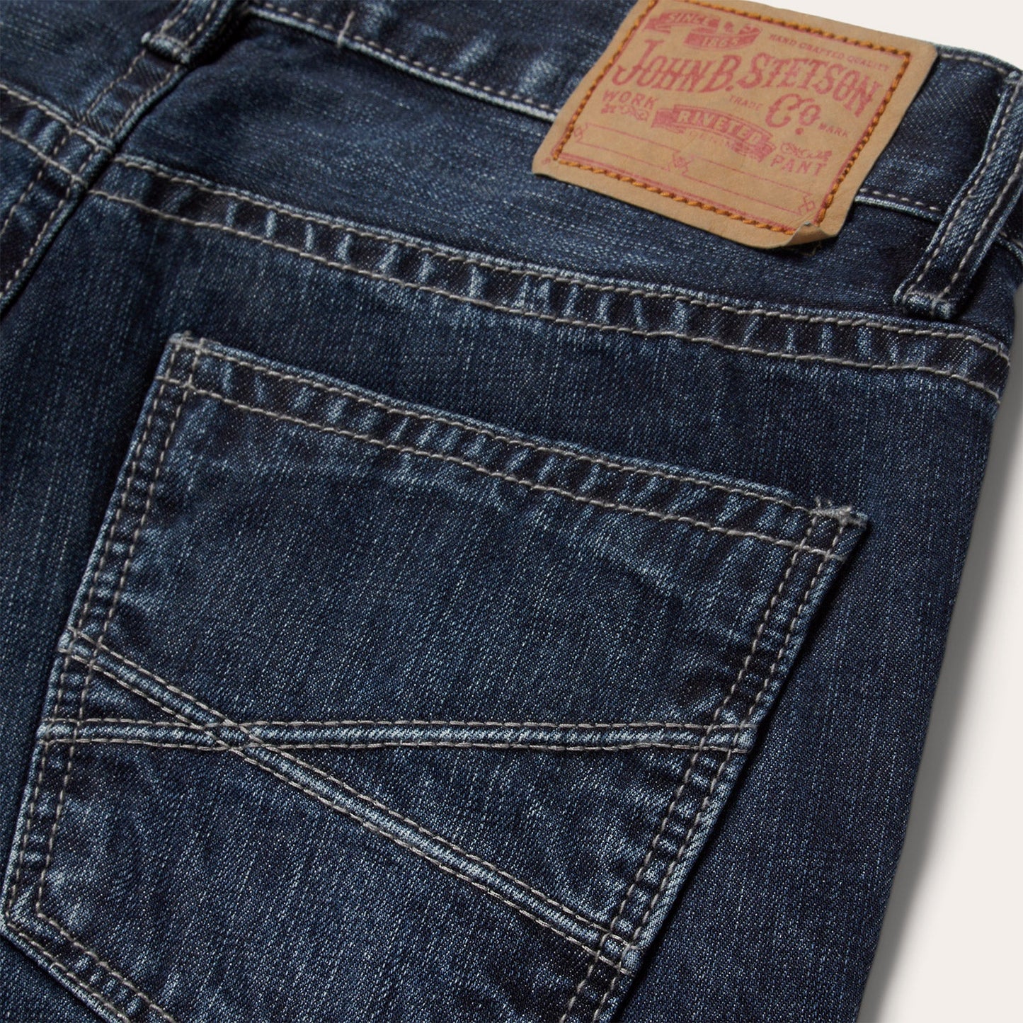 1014 Rocker Fit Jean | Stetson Blue