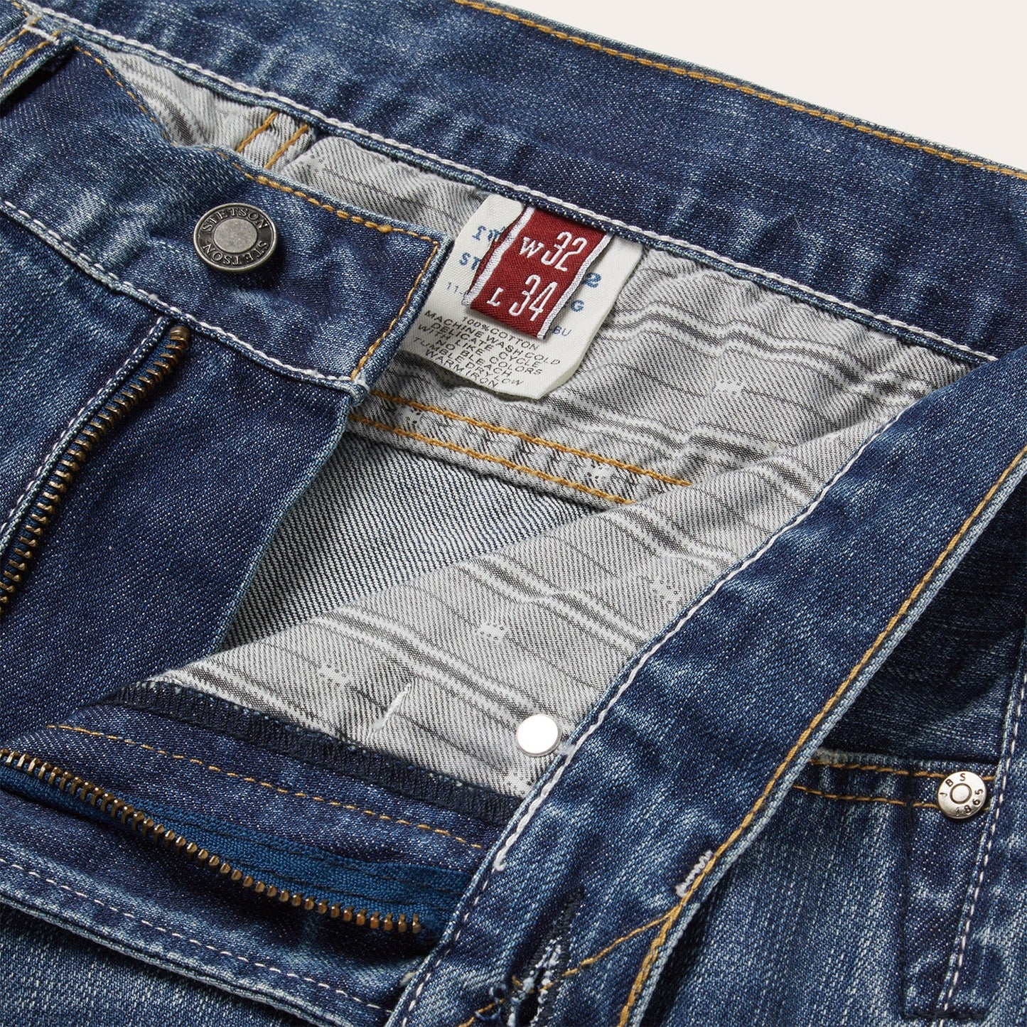 1312 Modern Fit Jean | Stetson Blue