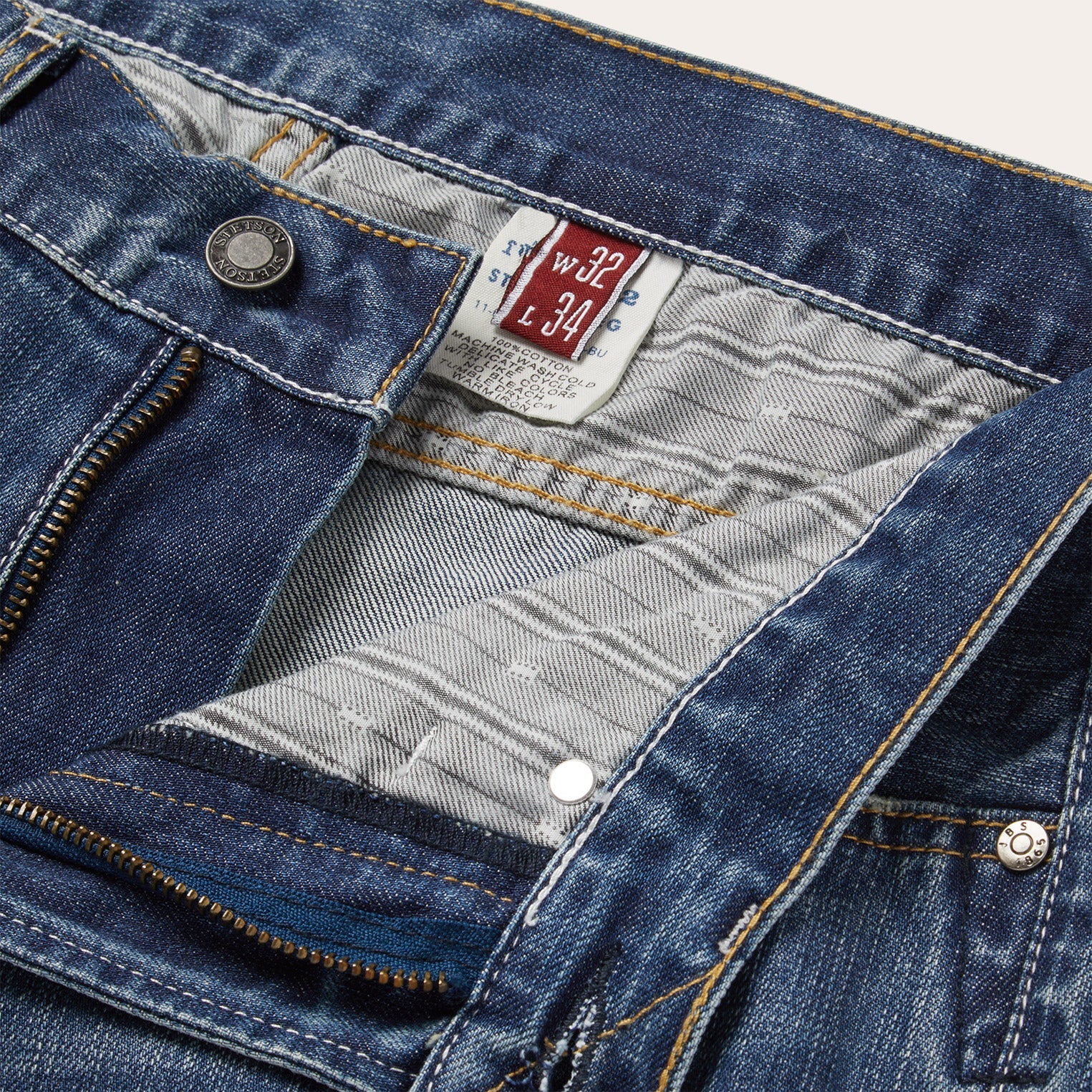 1312 Modern Fit Jean | Stetson Blue
