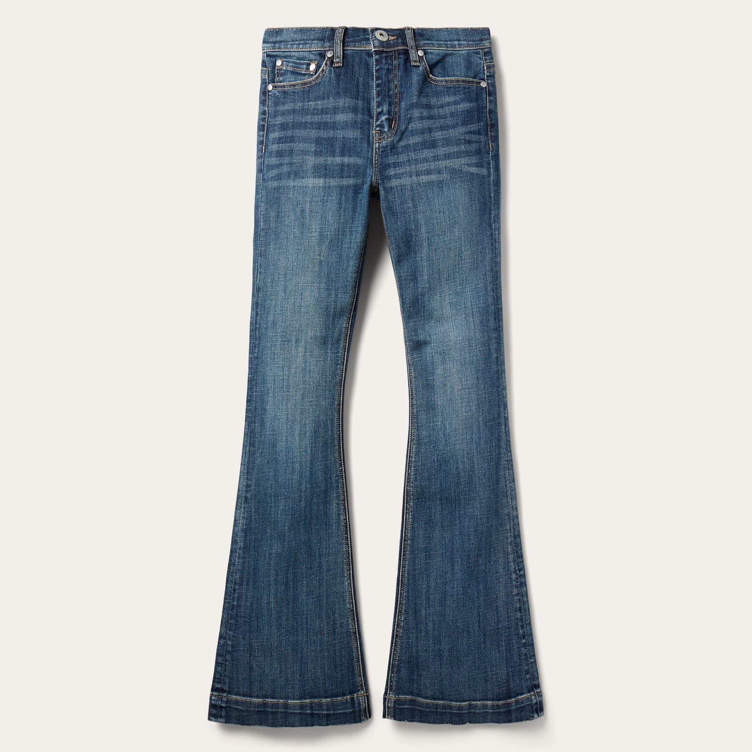 921 High Rise Flare Jeans | Stetson Blue