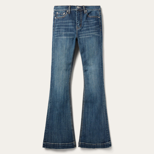 921 High Rise Flare Jeans | Stetson Blue