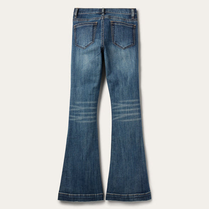 921 High Rise Flare Jeans | Stetson Blue