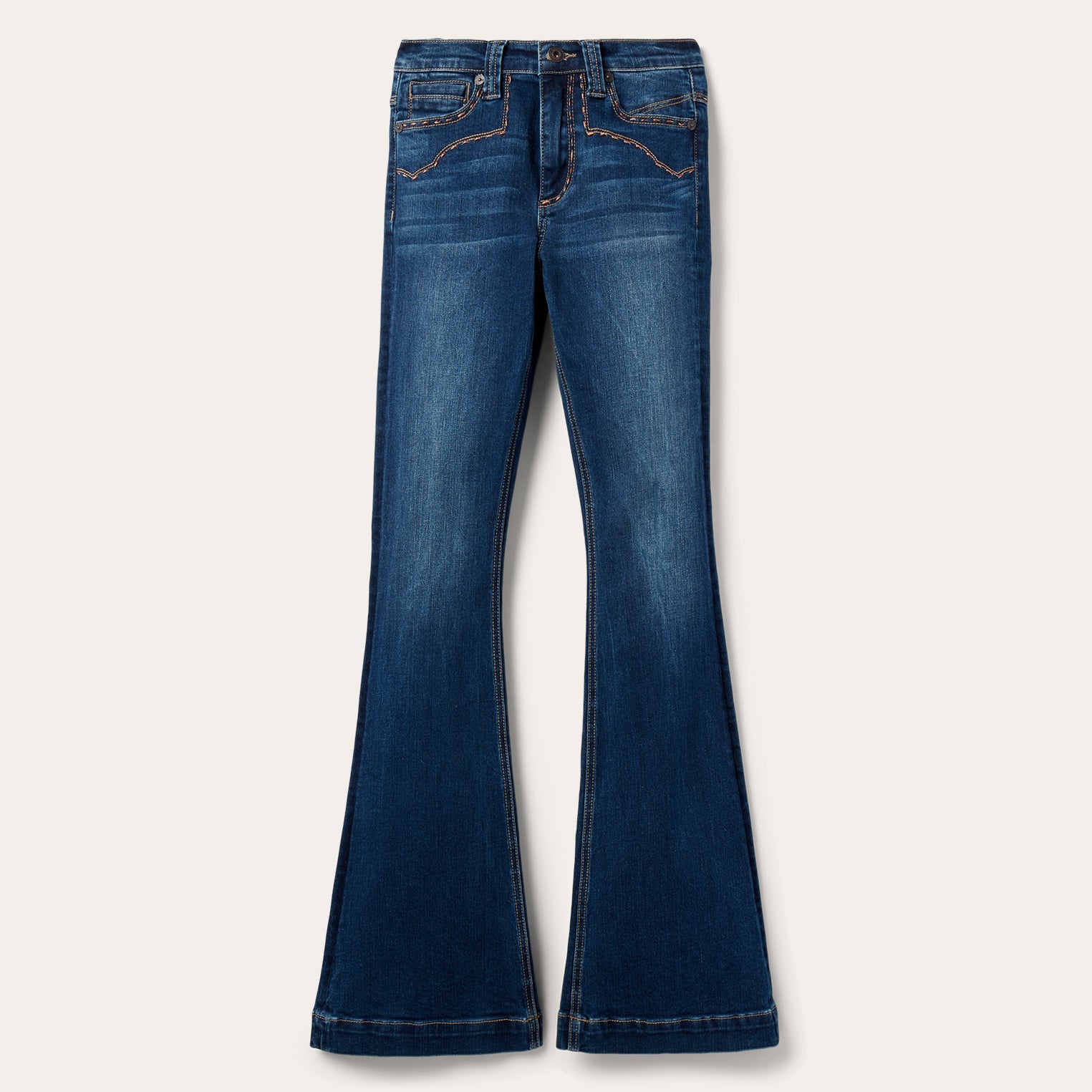 921 High Rise Flare Jeans | Stetson Blue
