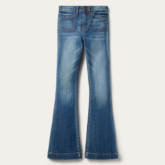 921 High Rise Flare Jeans | Stetson Blue