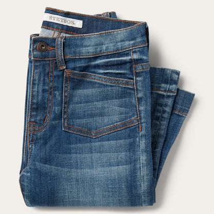 921 High Rise Flare Jeans | Stetson Blue