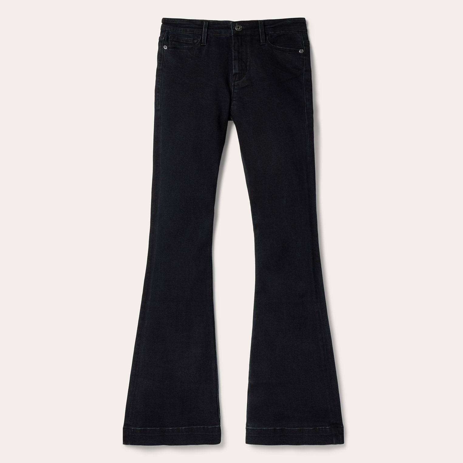 921 High Rise Flare Jeans | Stetson Black