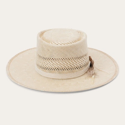 Batterson Straw Hat | Stetson Ivory/Tan