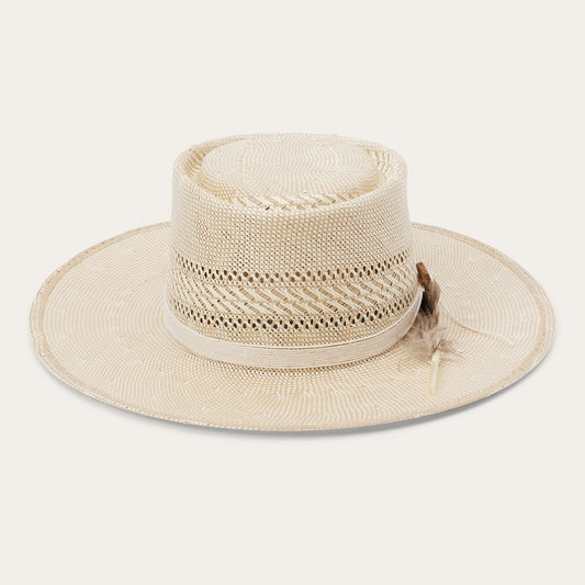 Batterson Straw Hat | Stetson Ivory/Tan