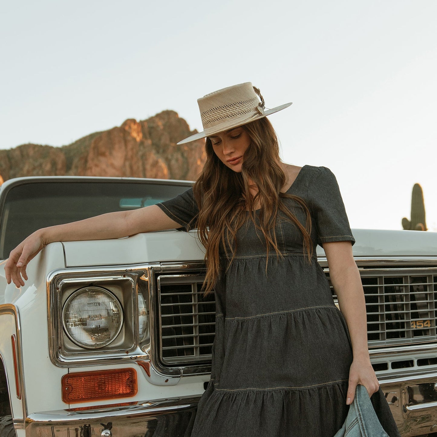 Batterson Straw Hat | Stetson Ivory/Tan