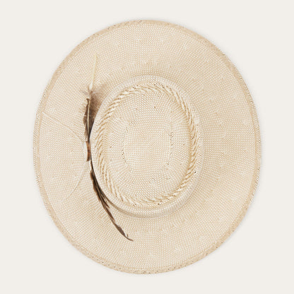 Batterson Straw Hat | Stetson Ivory/Tan