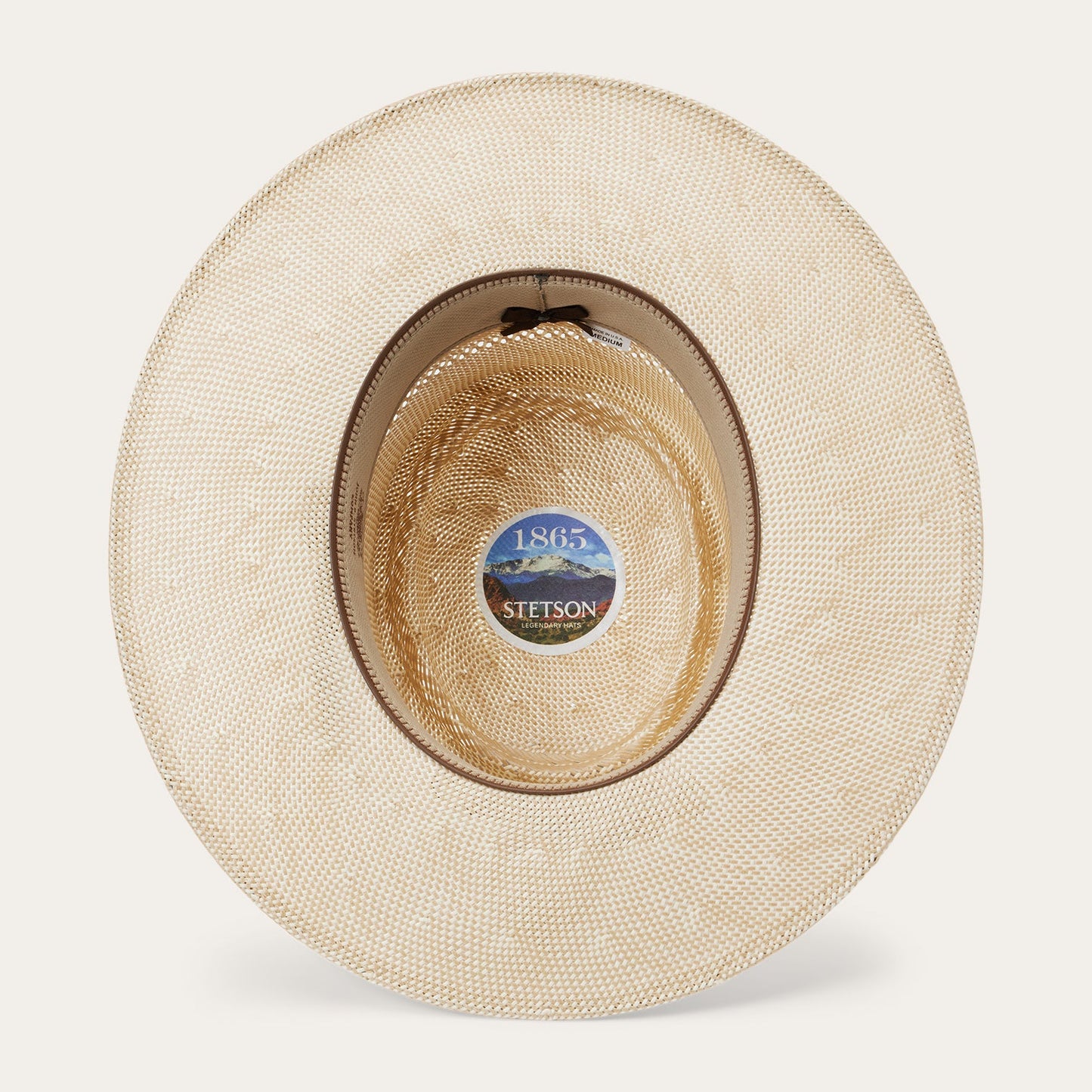 Batterson Straw Hat | Stetson Ivory/Tan