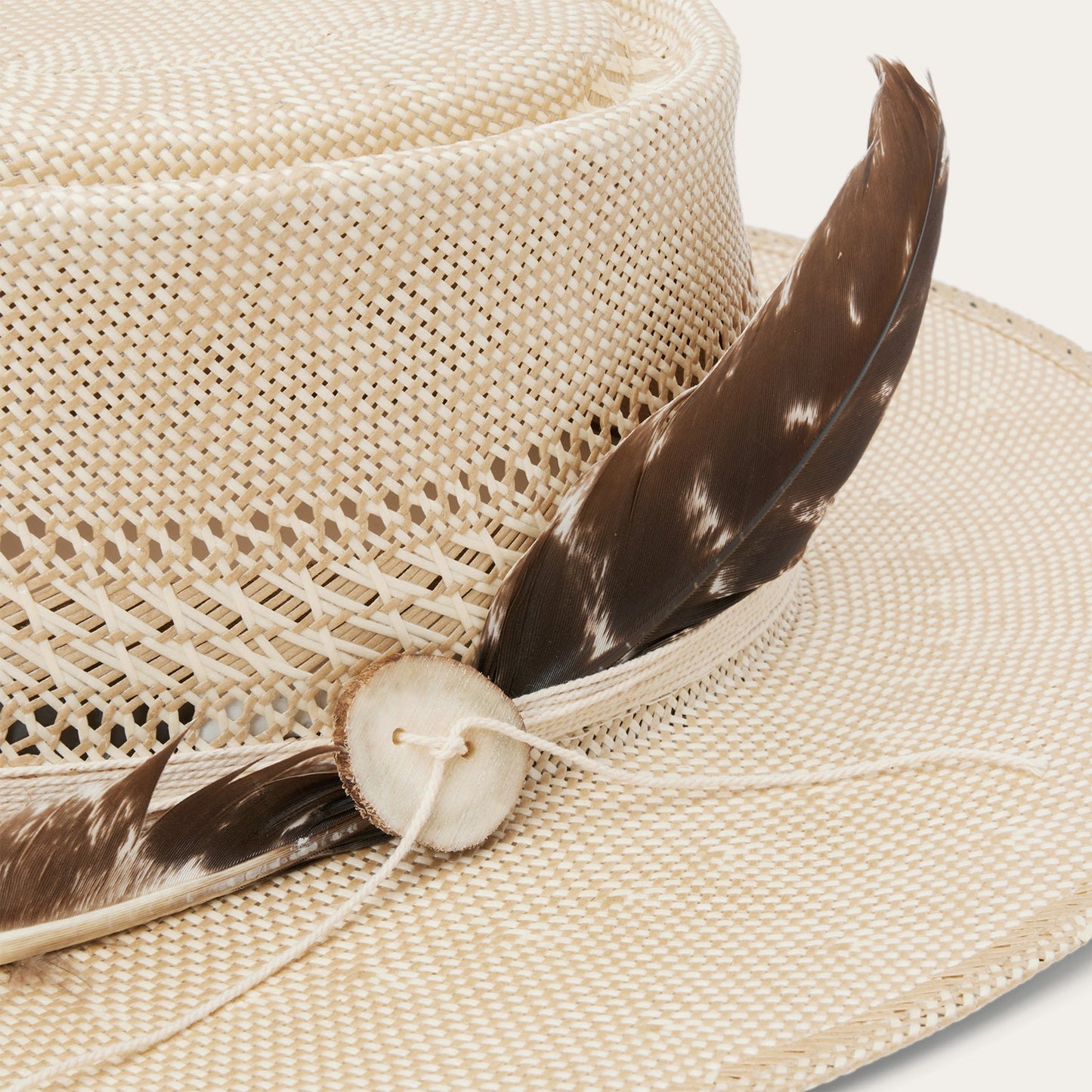 Batterson Straw Hat | Stetson Ivory/Tan