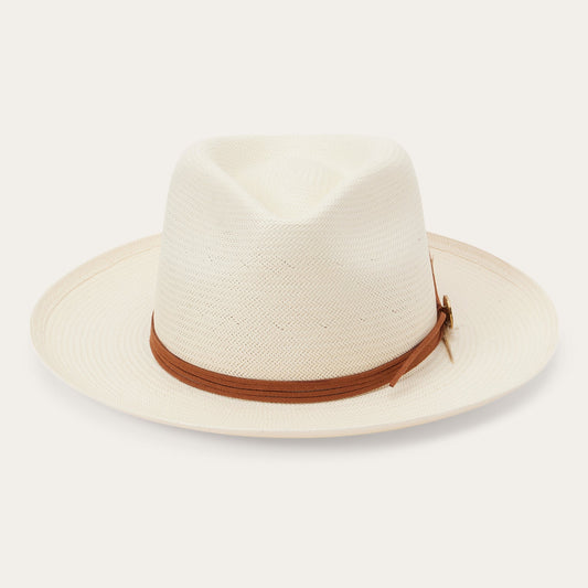 Tallahassee Shantung Straw Fedora | Stetson Natural