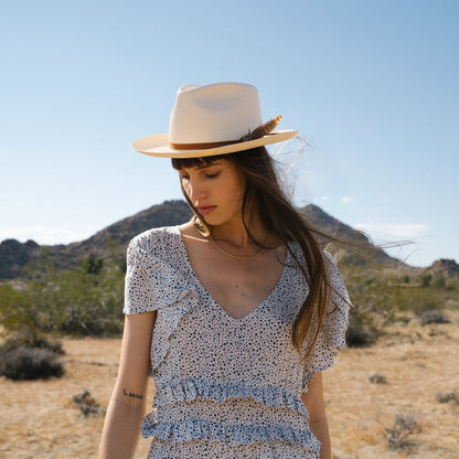 Tallahassee Shantung Straw Fedora | Stetson Natural
