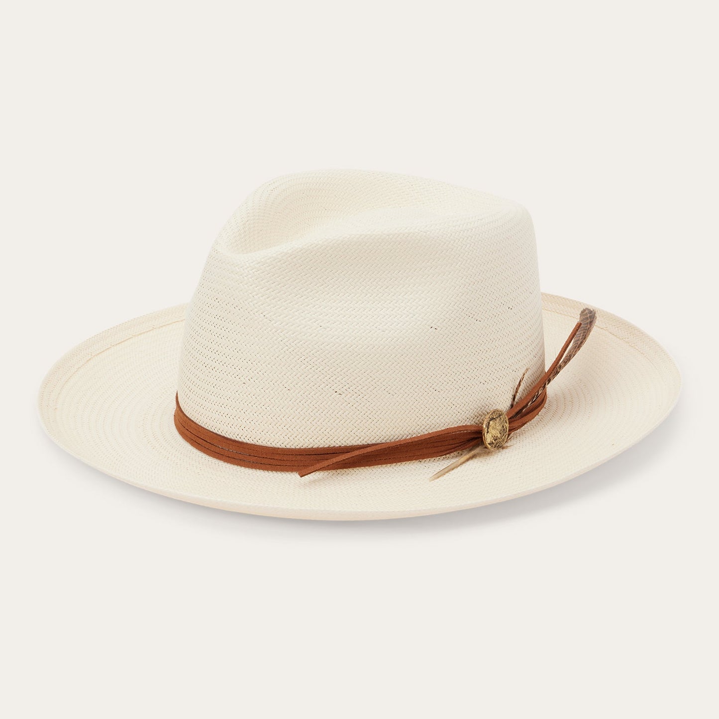 Tallahassee Shantung Straw Fedora | Stetson Natural