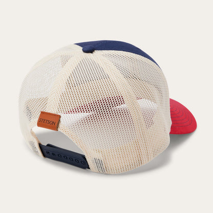 Navy Americana Trucker Cap | Stetson Navy