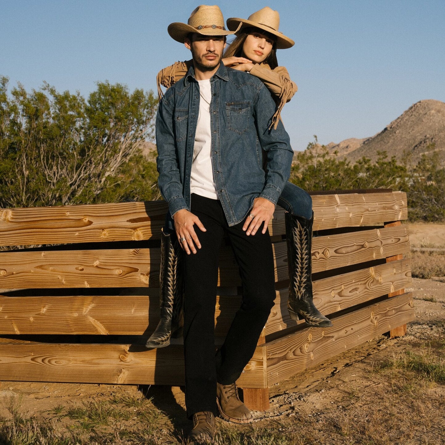 1120 Slim Fit Standard Straight Leg Jean | Stetson Black