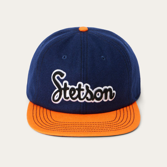 Retro Script Baseball Cap | Stetson Navy